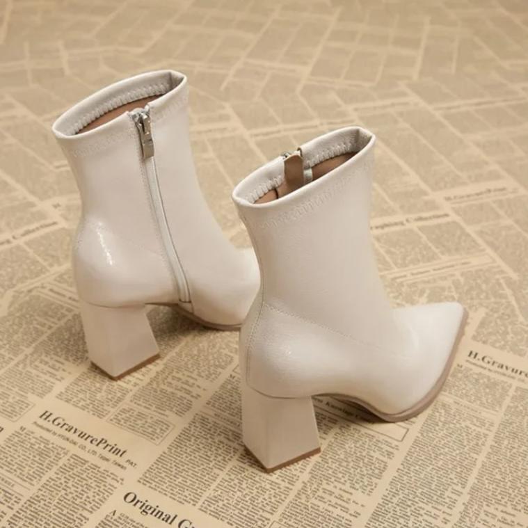 Botas de Charol con Tacón | MILAN™