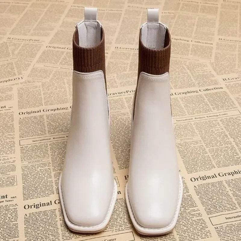 Botas de cuero con tacón | TENCA™