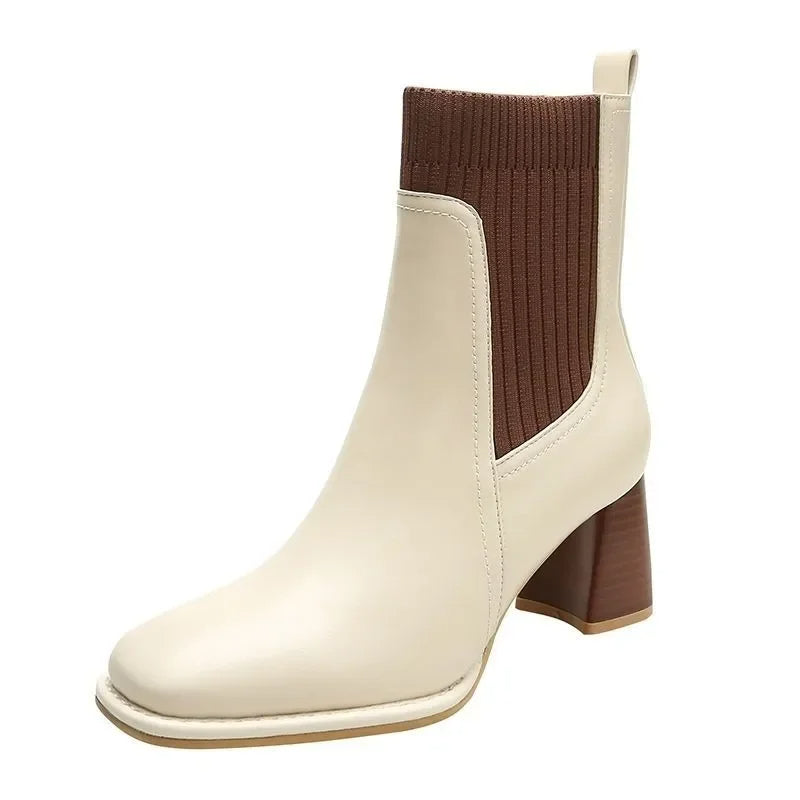 Botas de cuero con tacón | TENCA™