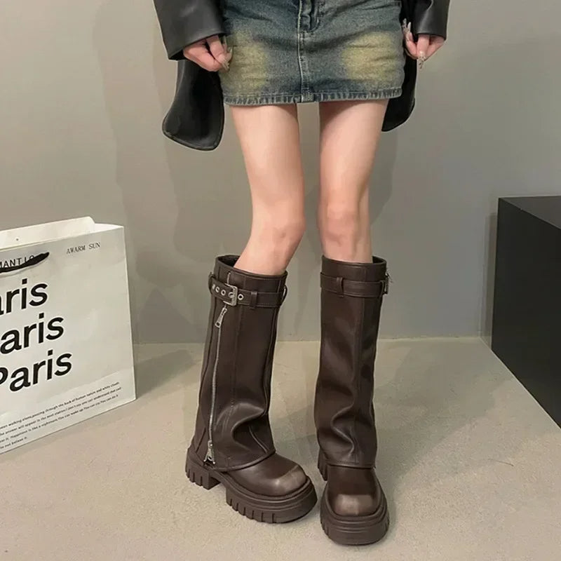 Botas de Cuero Ortopédicas con Plataforma | AUSTRIA™