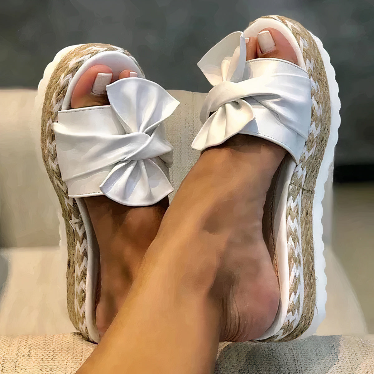 Giovanna | Sandalias De Mujer Con Lazo