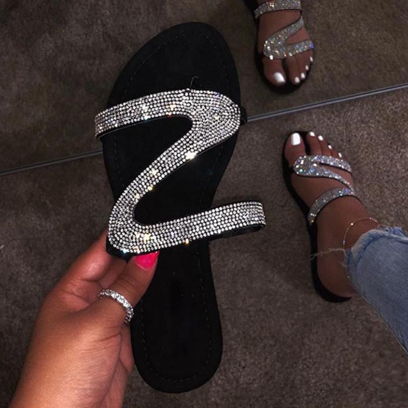 Janeth | Sandalias de cristal elegantes