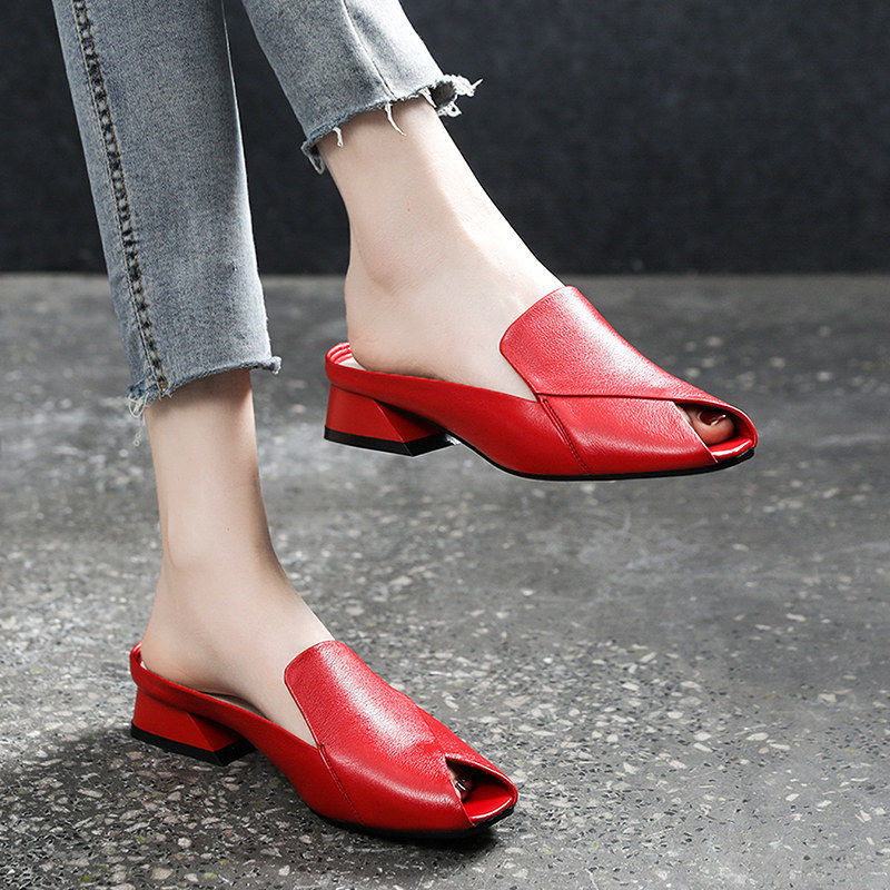 Zapatos con parte superior abatible
