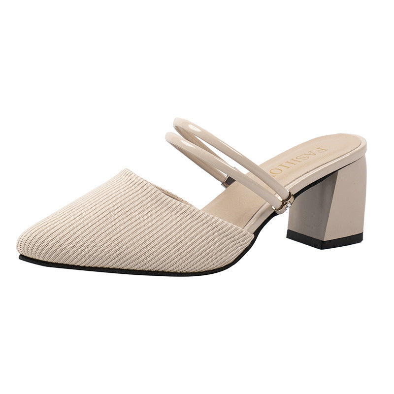 Zapatos altos con cinturones
