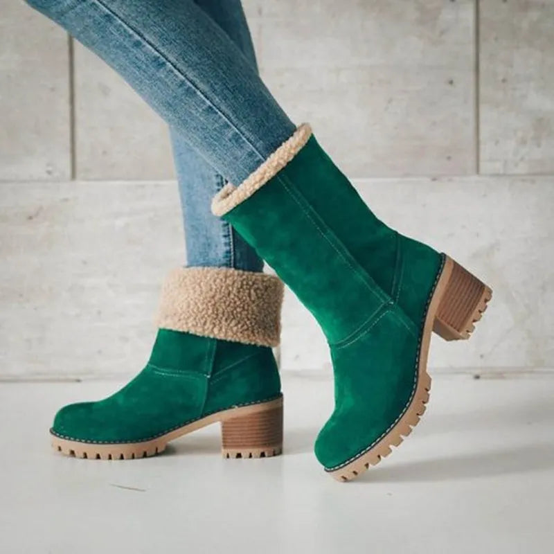 Botas de Invierno con Tacón | AURA™