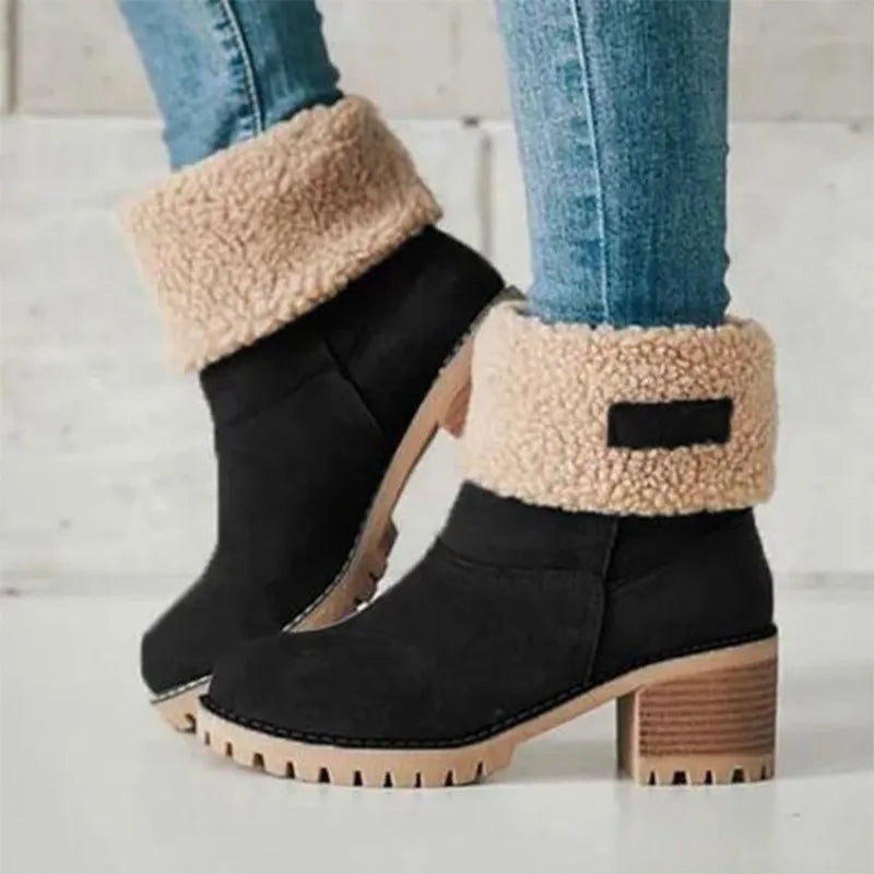 Botas de Invierno con Tacón | AURA™