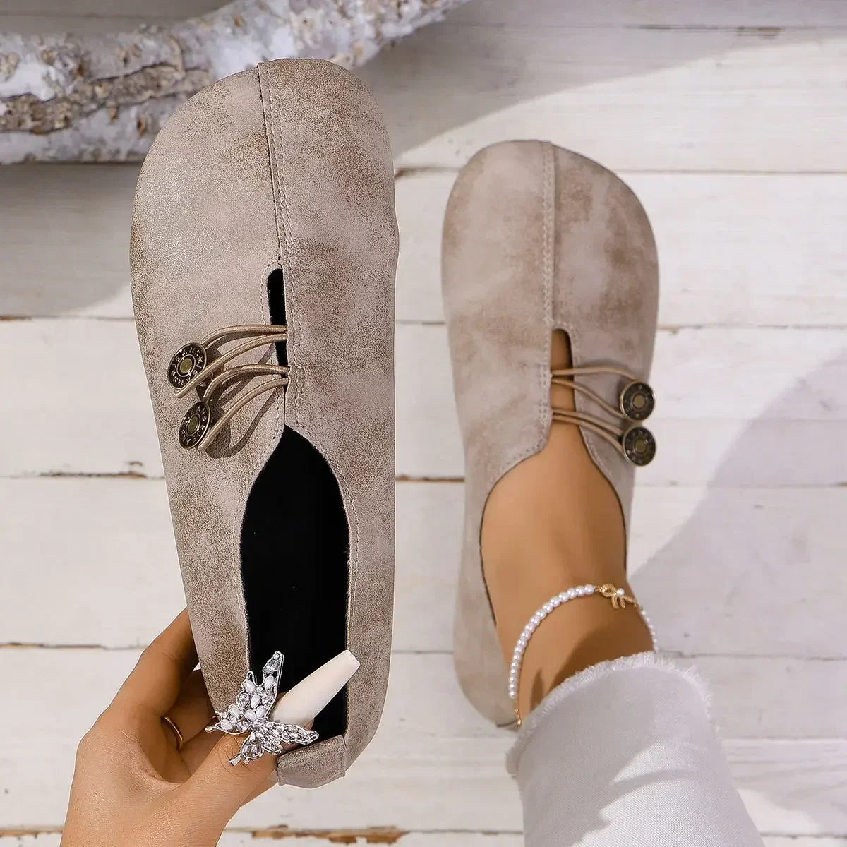 Zapatos de Cuero Diseño Barefoot | SERRA™️