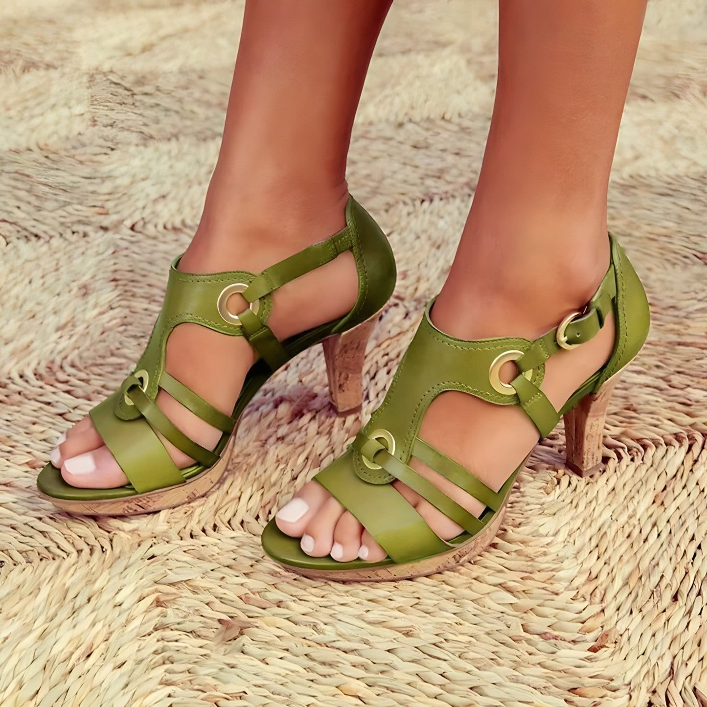 Ester | Sandalias de punta abierta de moda