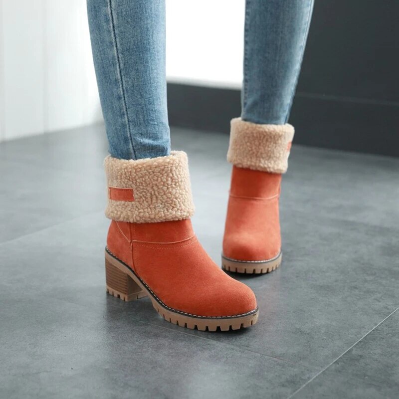 Botas de Invierno con Tacón | AURA™