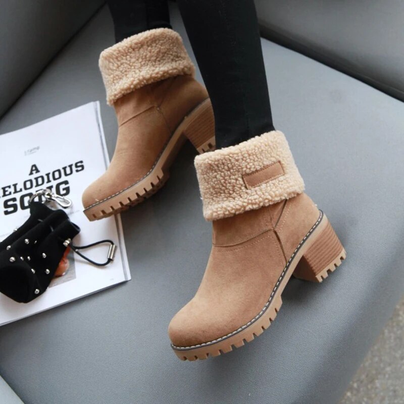 Botas de Invierno con Tacón | AURA™