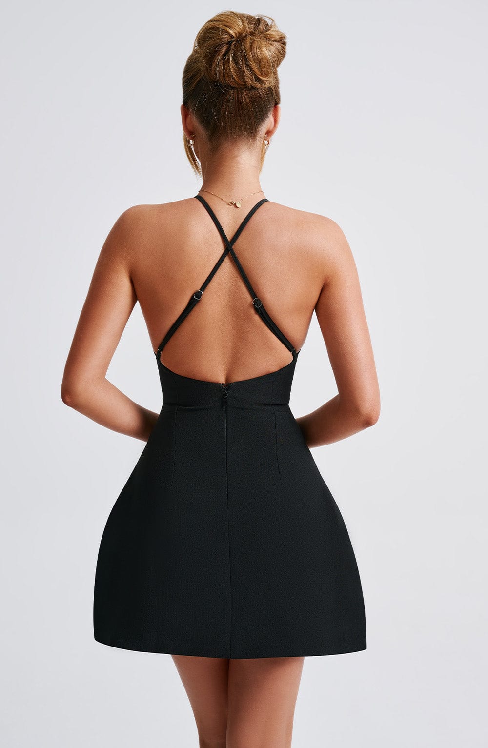 Vestido Mini Jayne - Negro