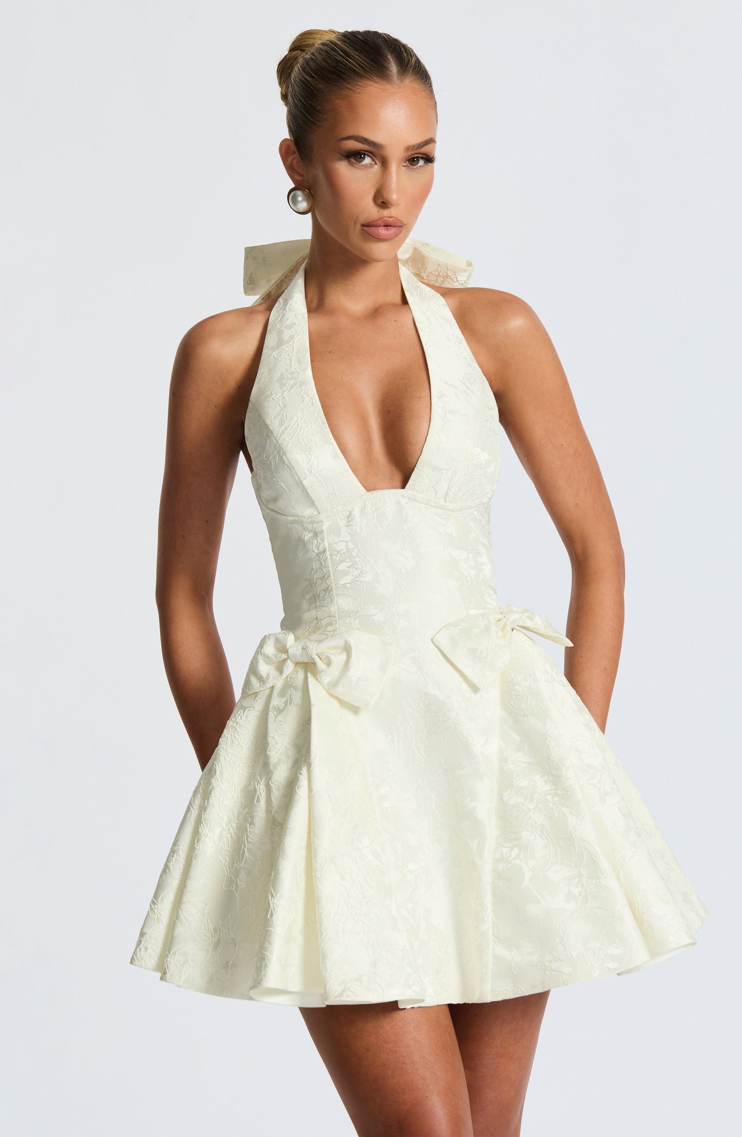 Vestido Mini Jocelyn - Marfil