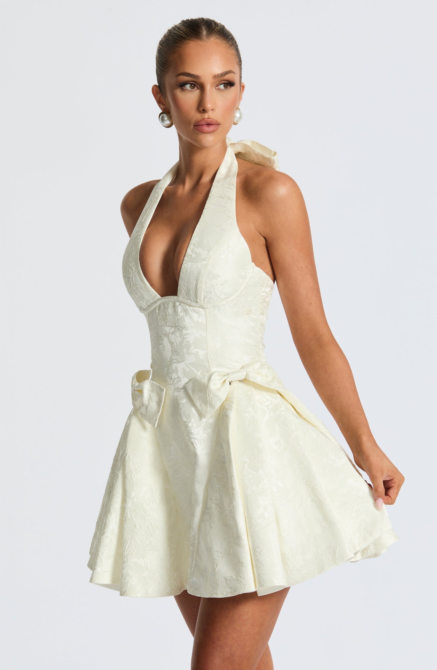 Vestido Mini Jocelyn - Marfil