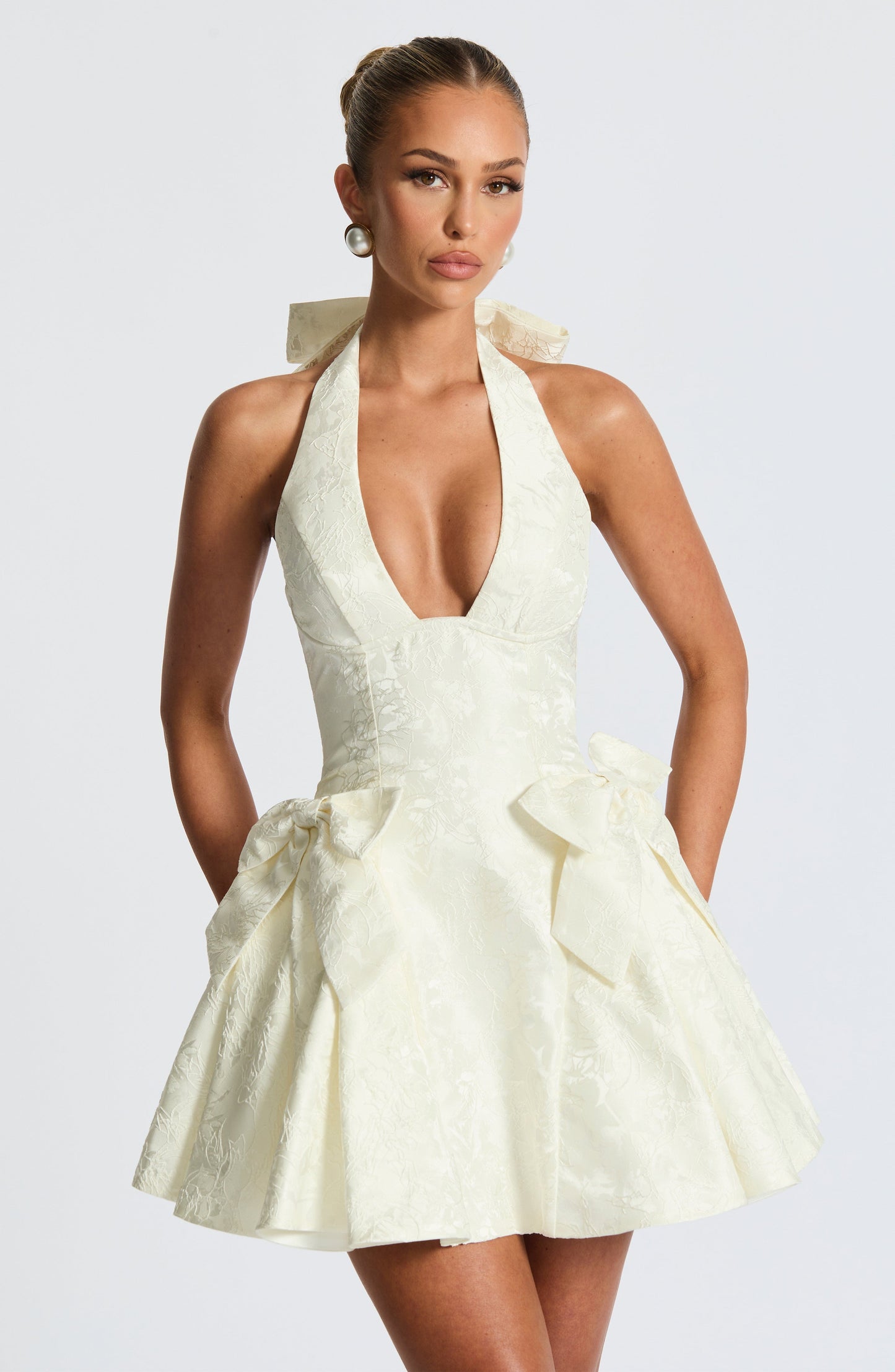 Vestido Mini Jocelyn - Marfil
