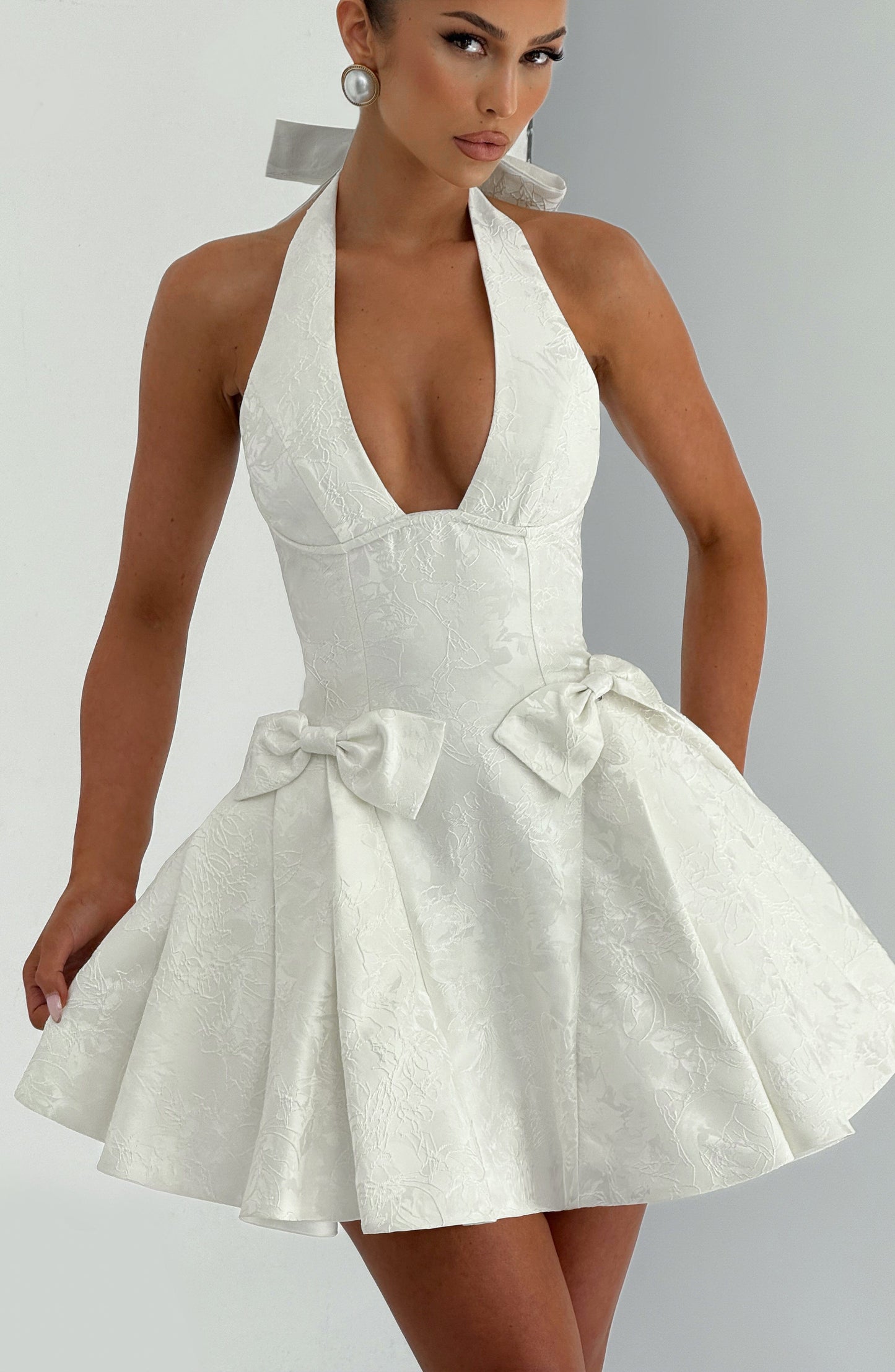 Vestido Mini Jocelyn - Marfil