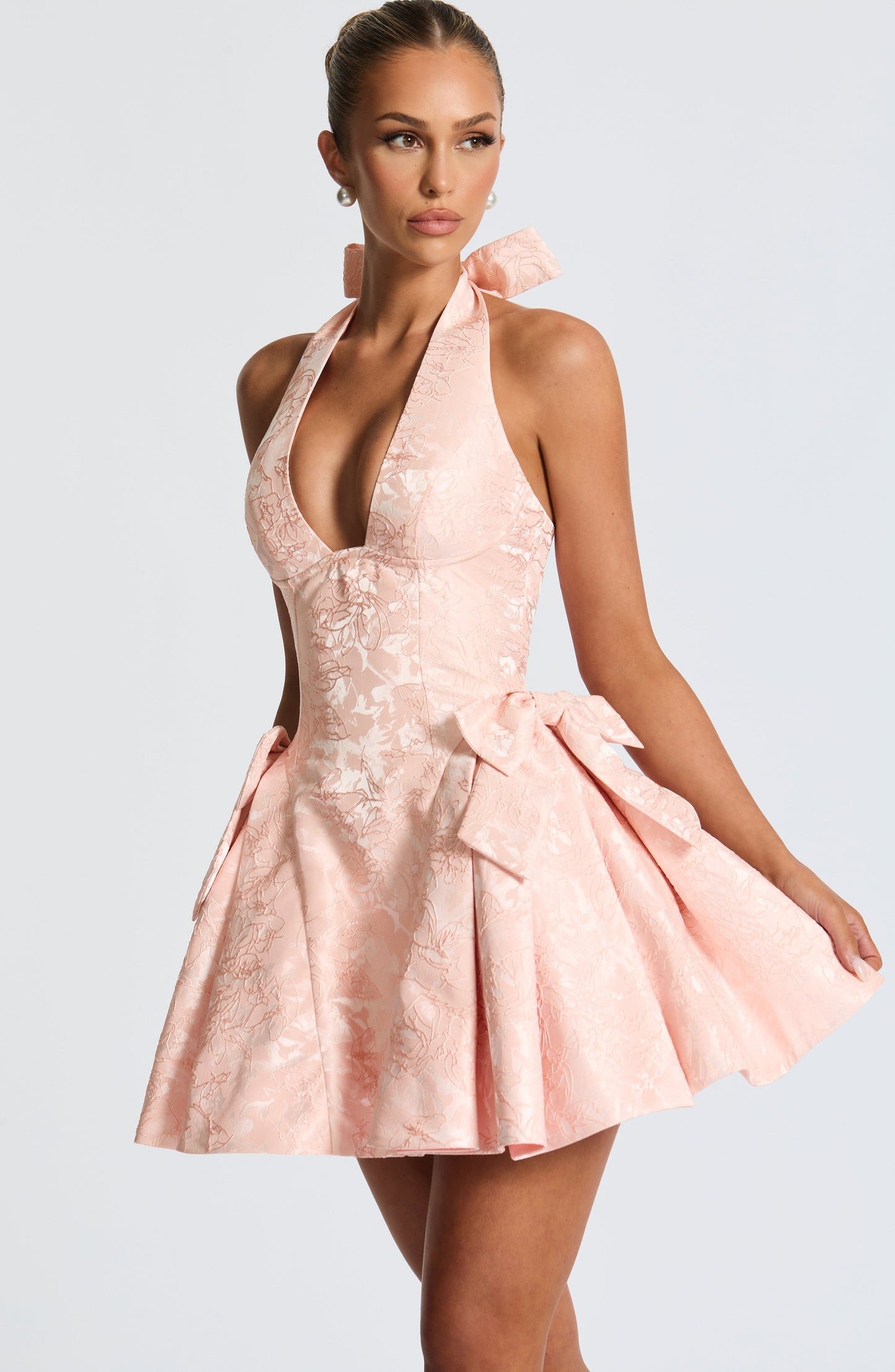Vestido Mini Jocelyn - Durazno Suave