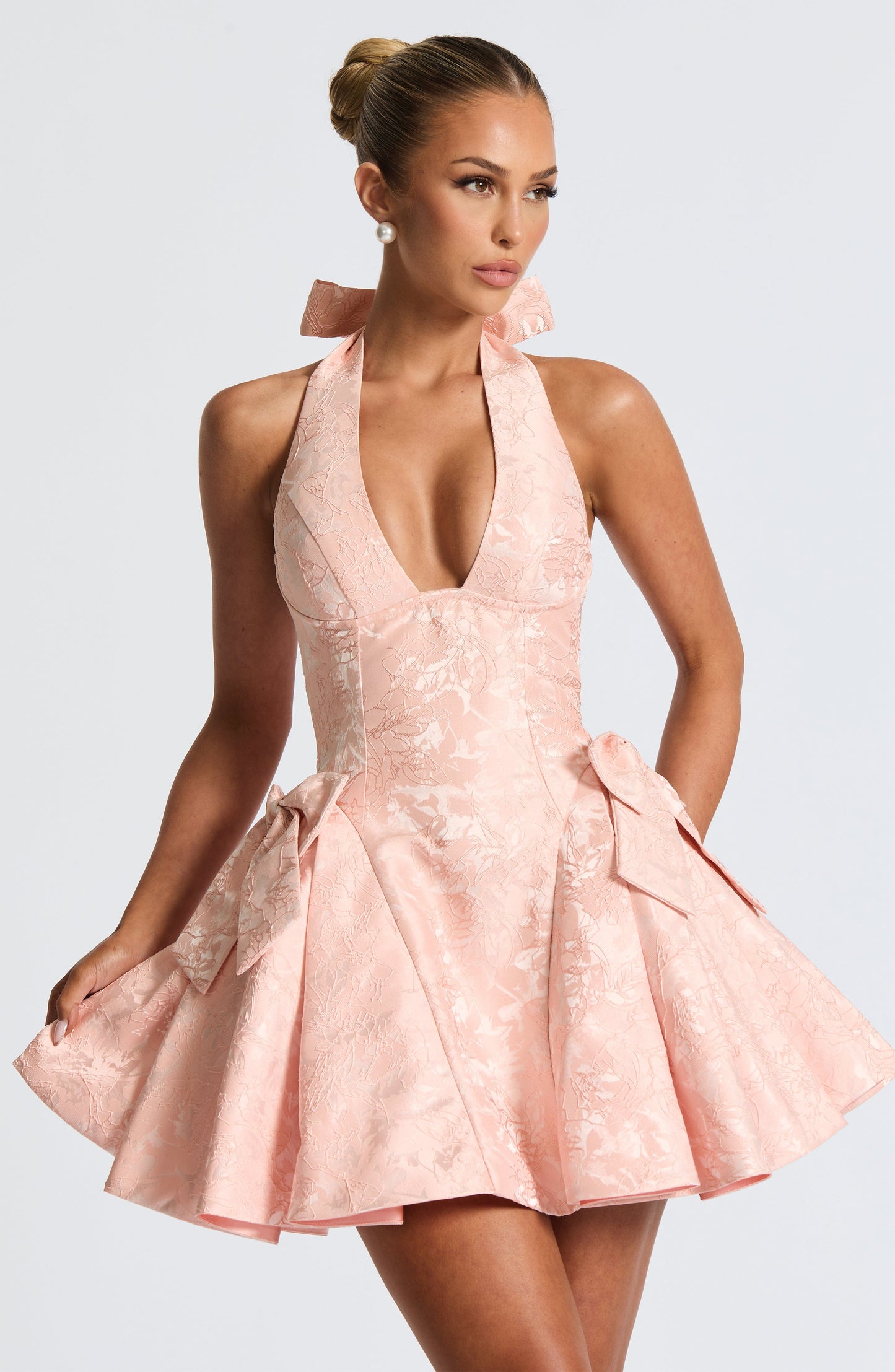 Vestido Mini Jocelyn - Durazno Suave
