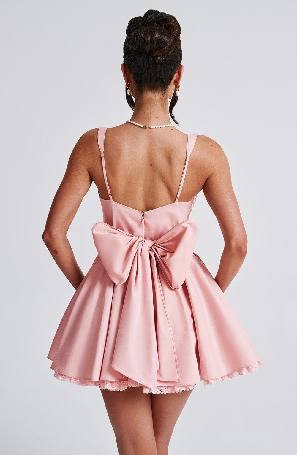 Vestido Mini Josie - Rosa Claro