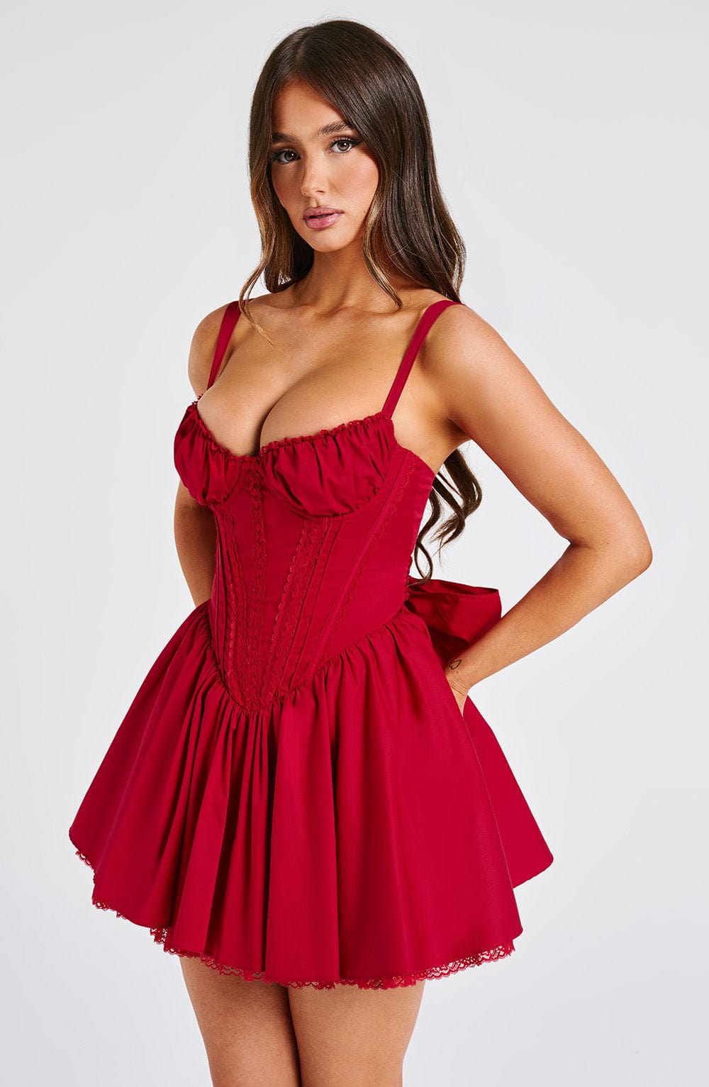Vestido Mini Josie - Rojo