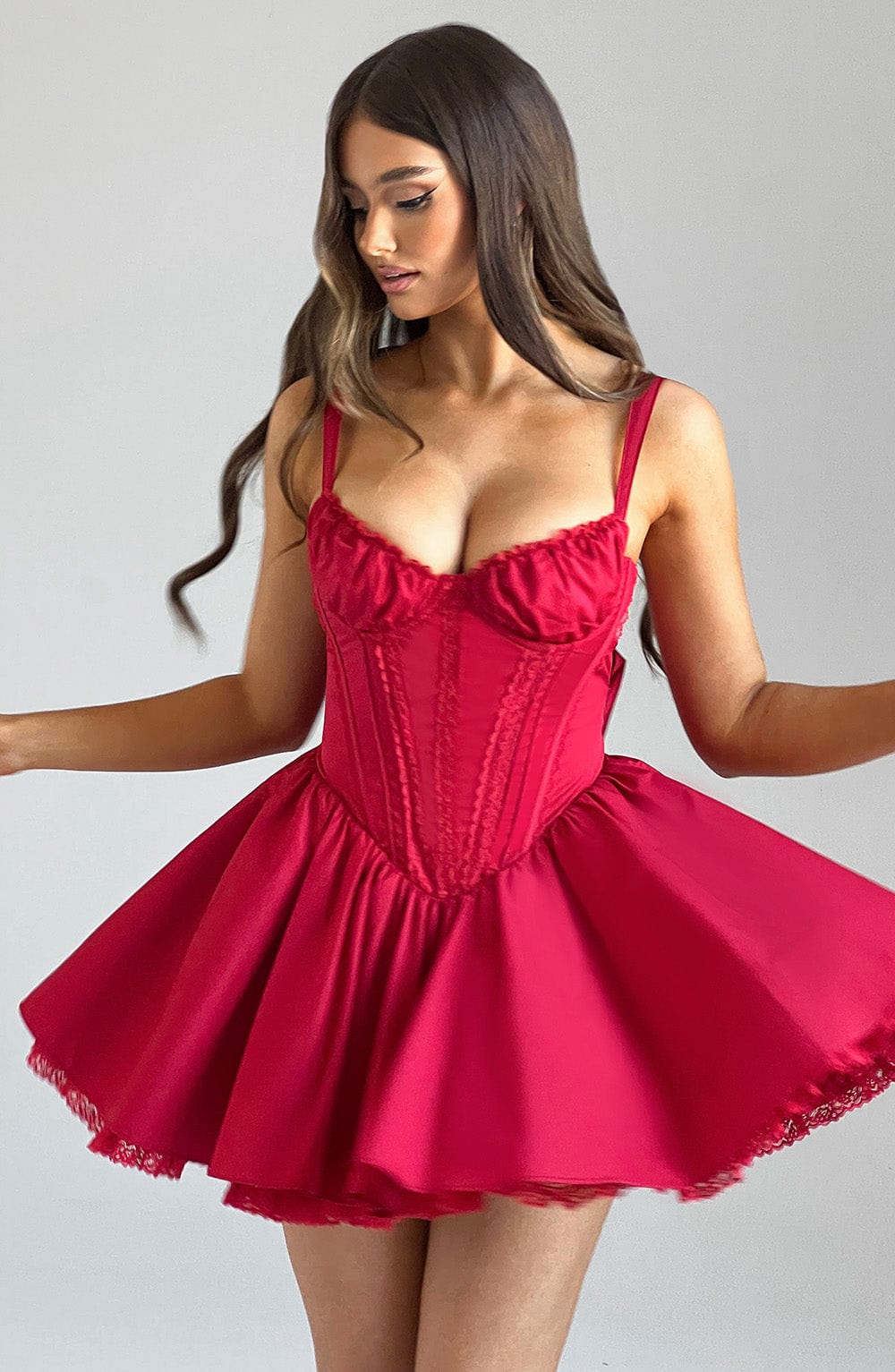 Vestido Mini Josie - Rojo