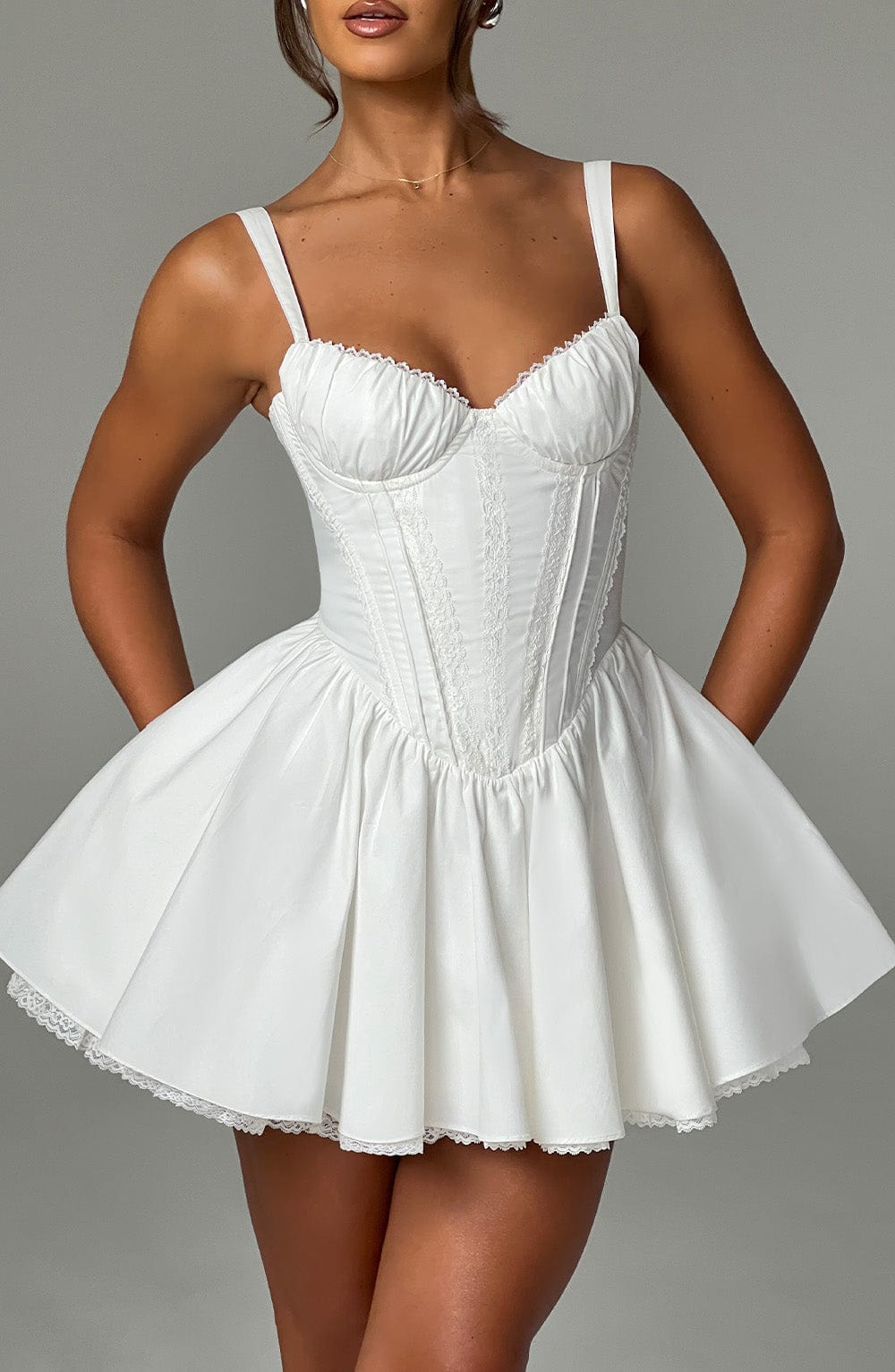 Vestido Mini Josie - Blanco