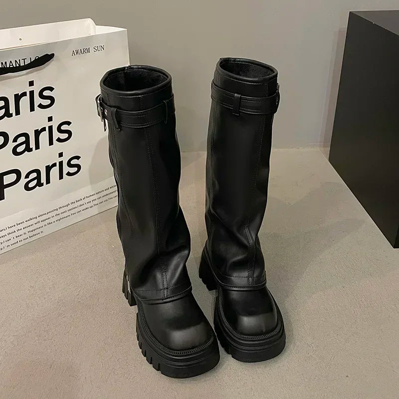 Botas de Cuero Ortopédicas con Plataforma | AUSTRIA™