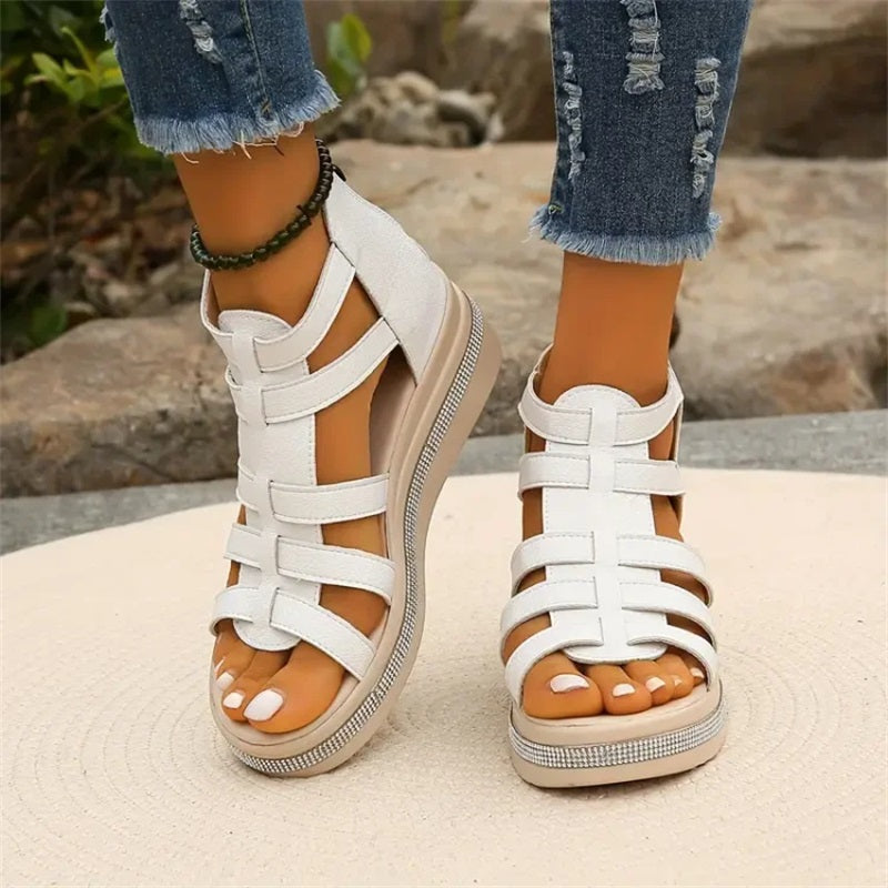 Sandalias Ortopédicas de Piel - Romina®