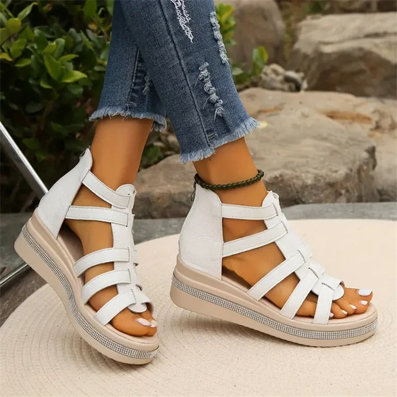 Sandalias Ortopédicas de Piel - Romina®