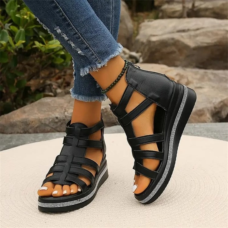 Sandalias Ortopédicas de Piel - Romina®