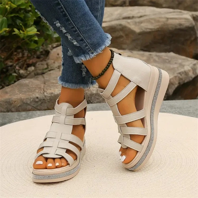 Sandalias Ortopédicas de Piel - Romina®