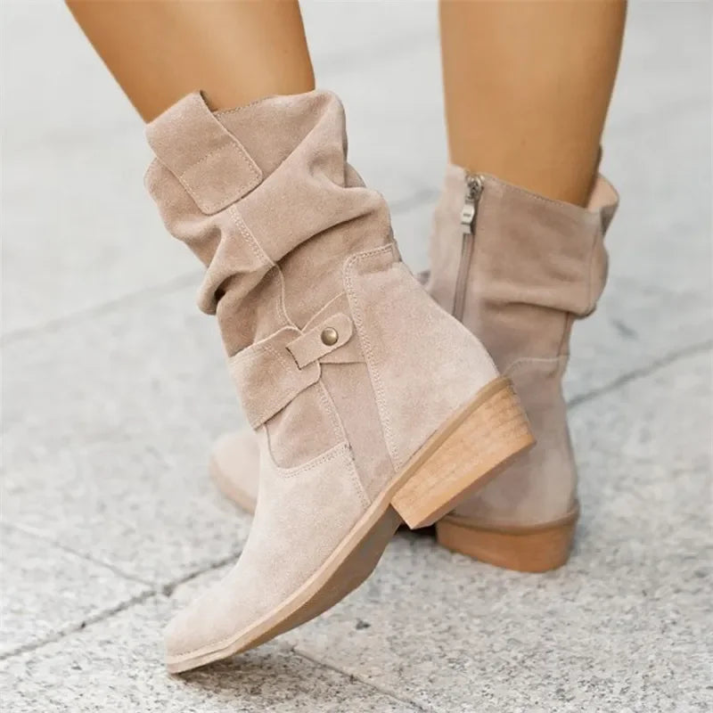Botas Elegantes de Ante | ENNA™