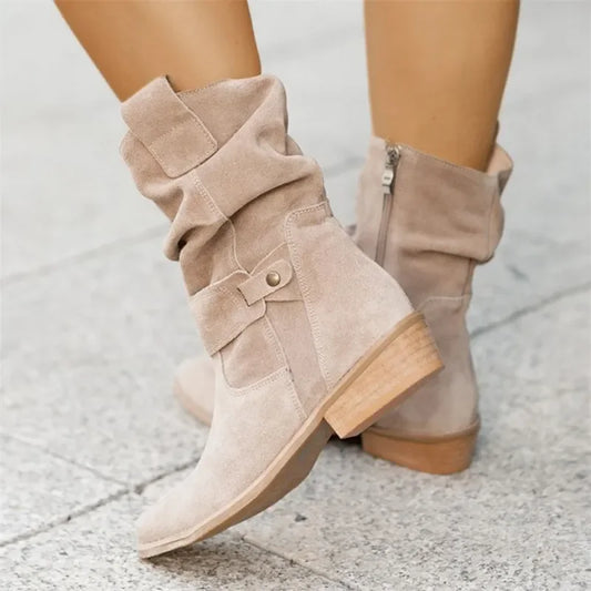 Botas Elegantes de Ante | ENNA™