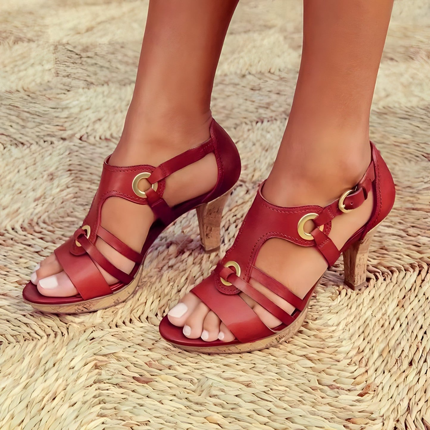 Ester | Sandalias de punta abierta de moda