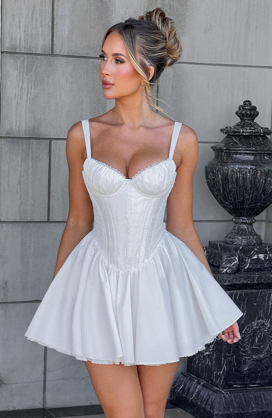 Vestido Mini Josie - Blanco